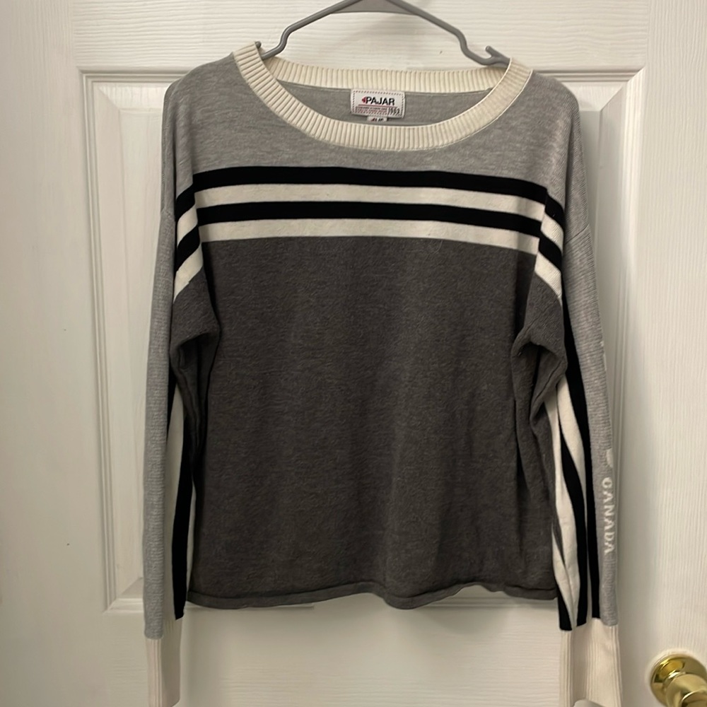 Women’s Pajar striped sweater